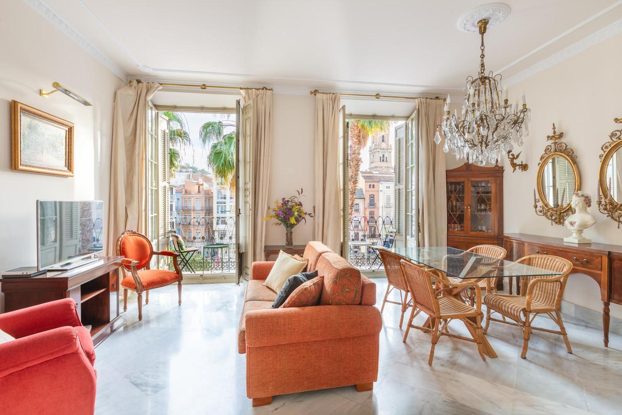 Ferienwohnung Plaza De La Constitucion Málaga Exterior foto