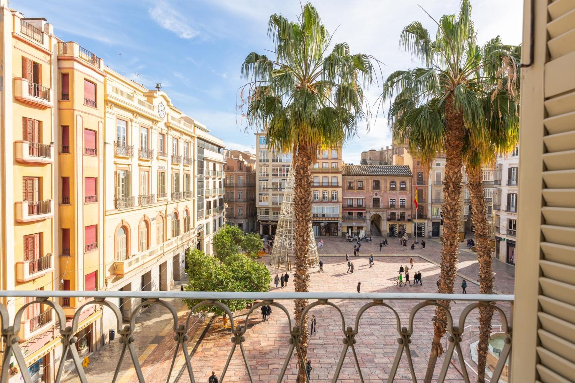 Ferienwohnung Plaza De La Constitucion Málaga Exterior foto