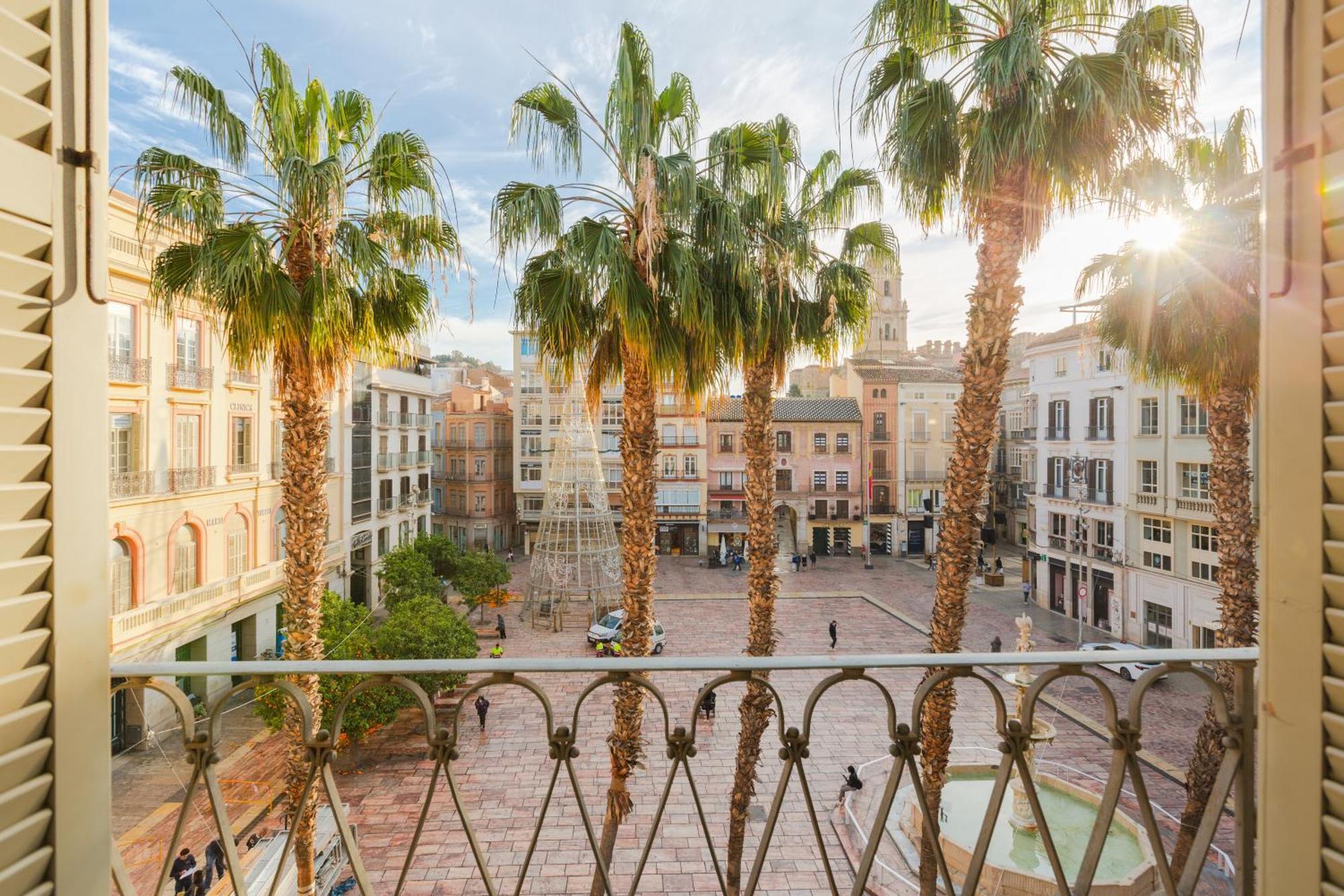 Ferienwohnung Plaza De La Constitucion Málaga Exterior foto