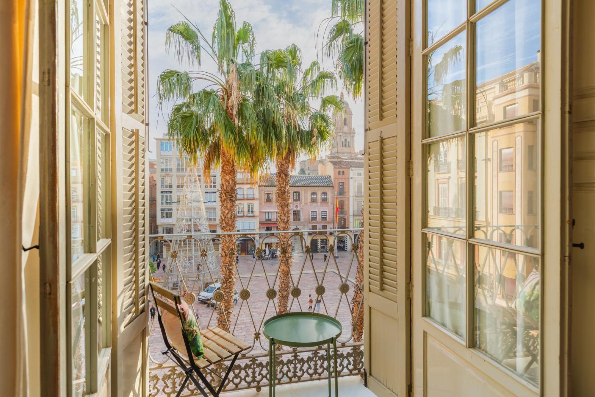 Ferienwohnung Plaza De La Constitucion Málaga Exterior foto