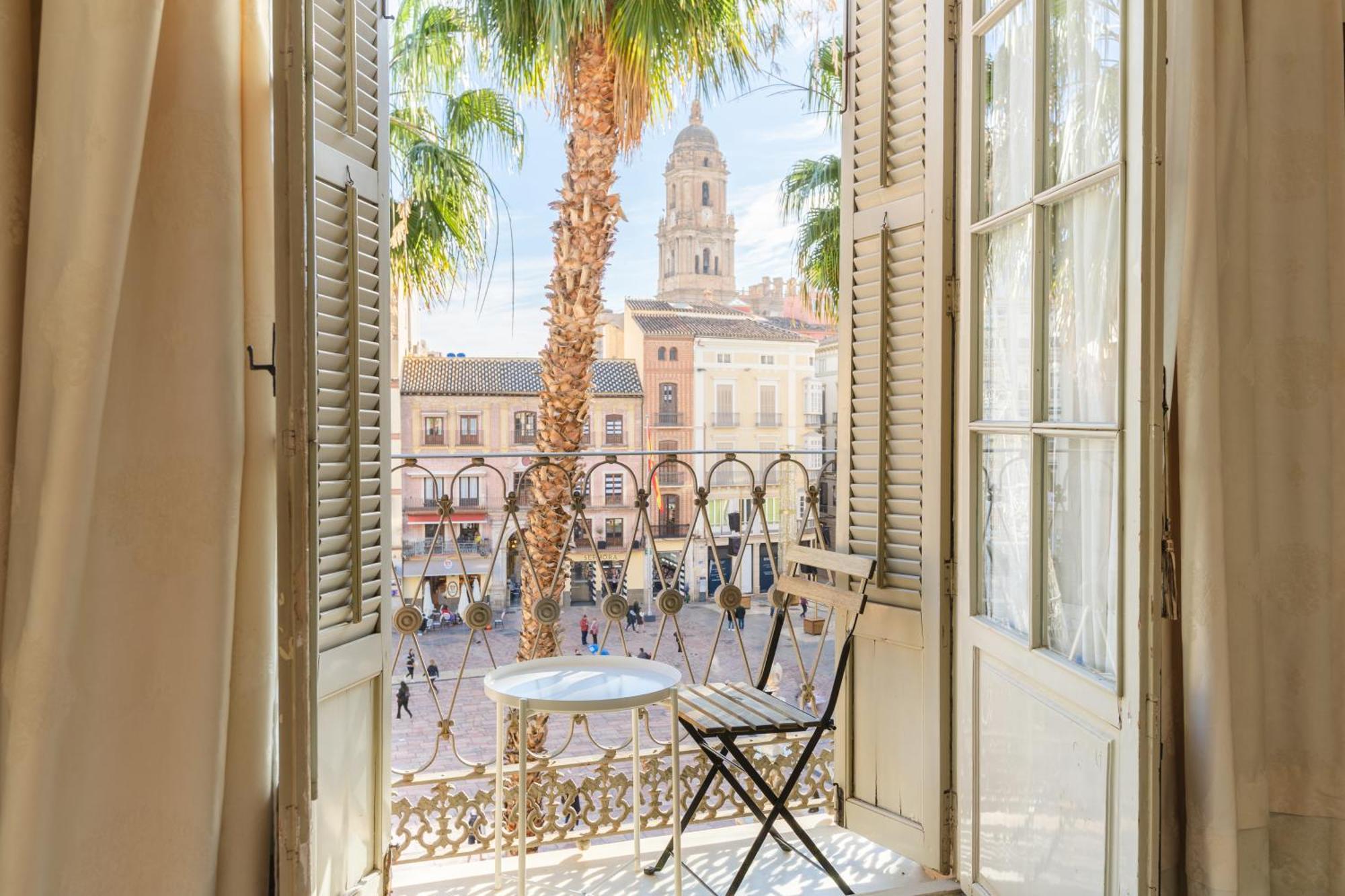 Ferienwohnung Plaza De La Constitucion Málaga Exterior foto