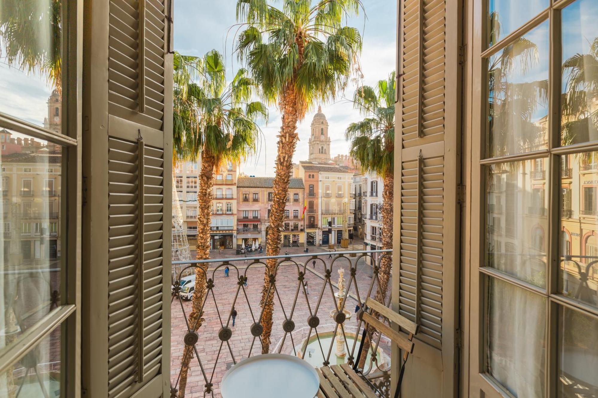 Ferienwohnung Plaza De La Constitucion Málaga Exterior foto