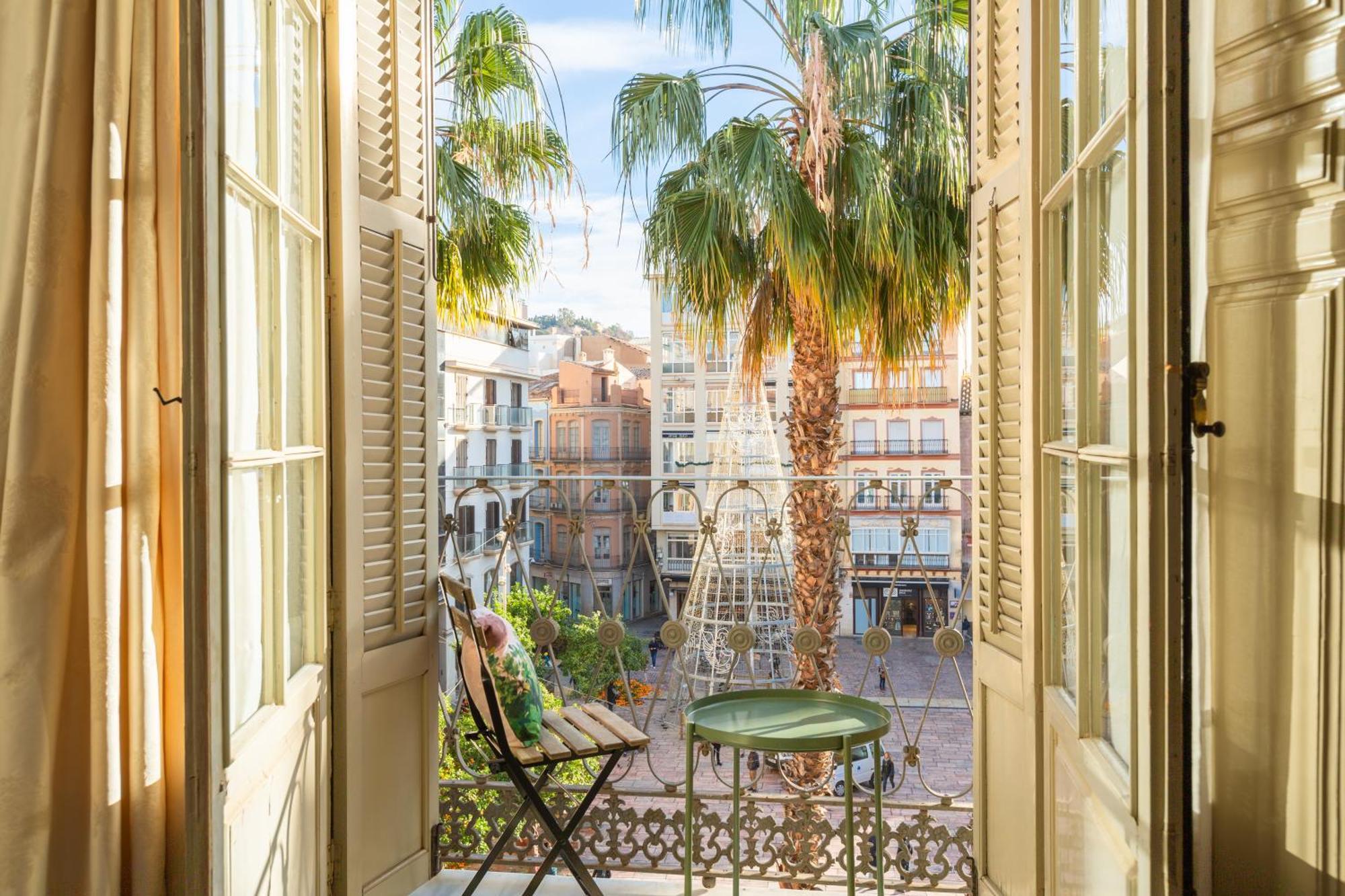 Ferienwohnung Plaza De La Constitucion Málaga Exterior foto