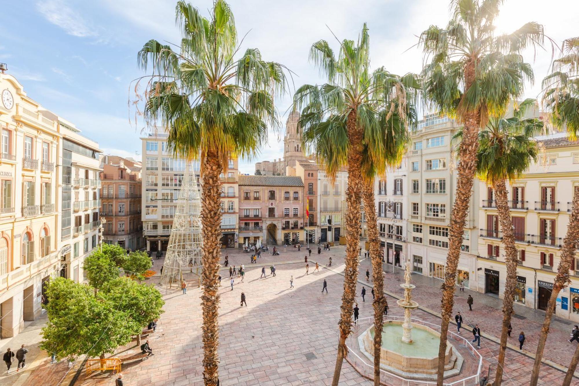 Ferienwohnung Plaza De La Constitucion Málaga Exterior foto
