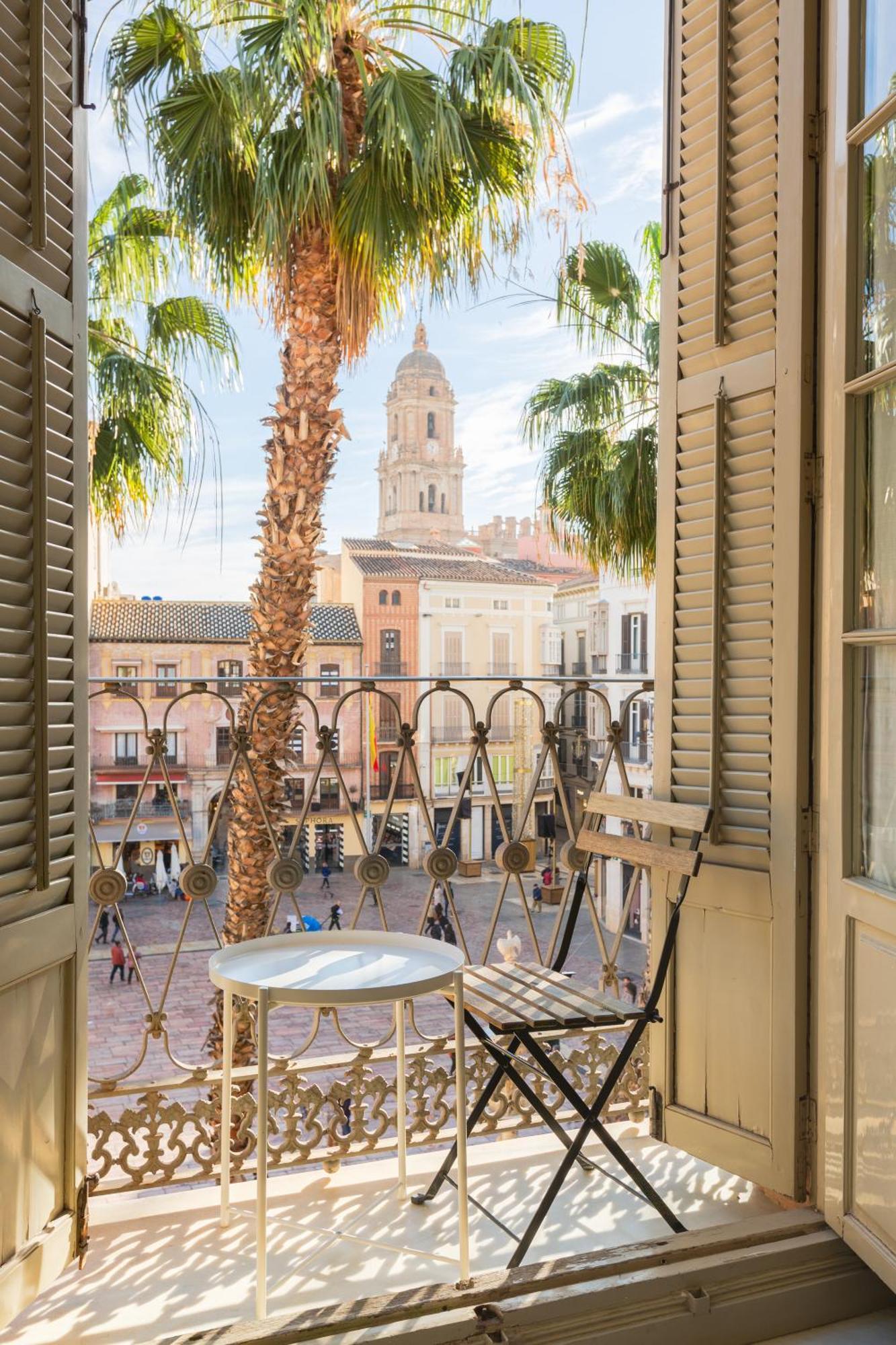 Ferienwohnung Plaza De La Constitucion Málaga Exterior foto