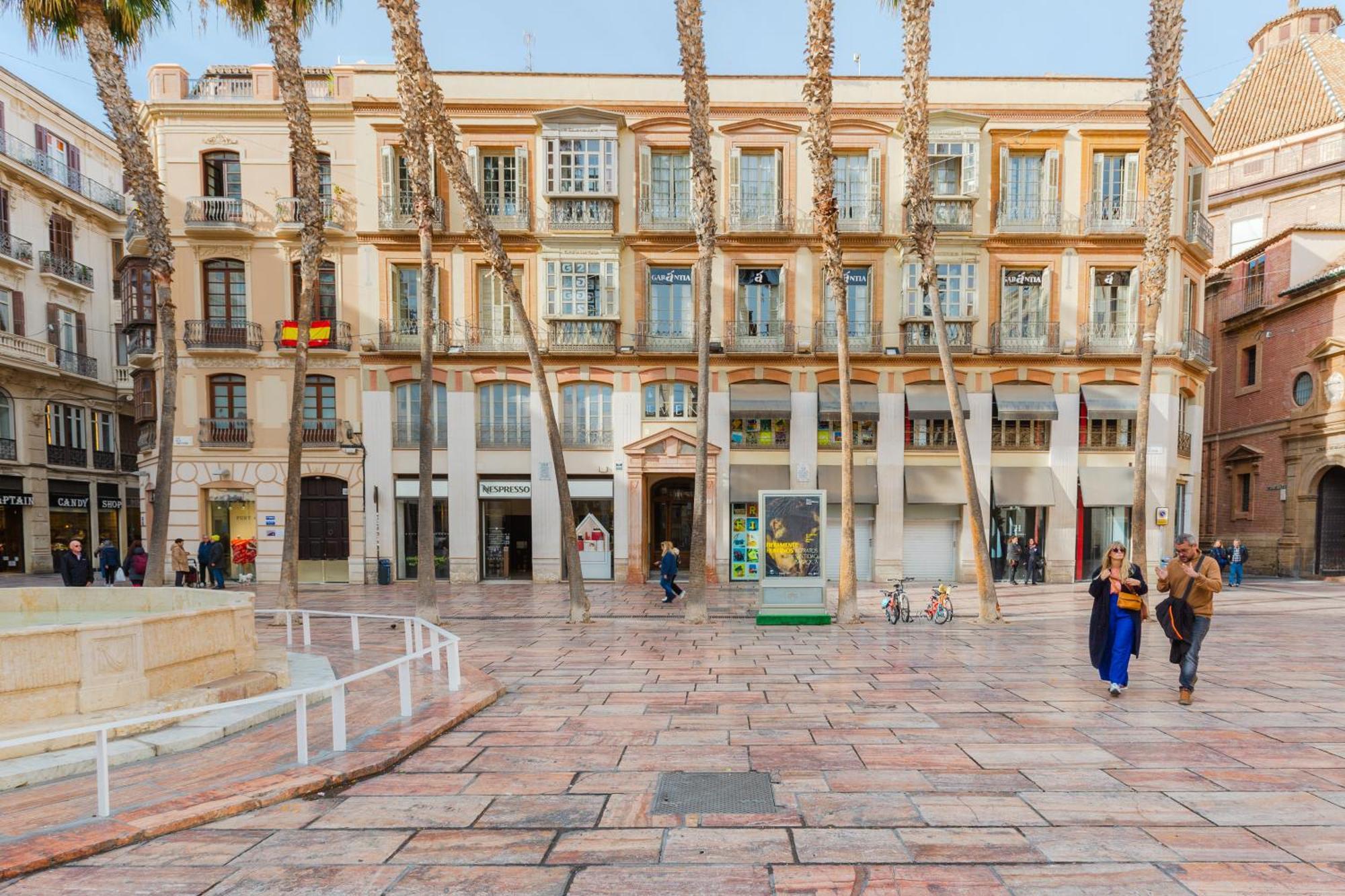 Ferienwohnung Plaza De La Constitucion Málaga Exterior foto